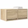 vidaXL TV-meubel 60x31x25,5 cm bewerkt hout sonoma eikenkleurig