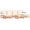 vidaXL 7-delige Loungeset massief grenenhout