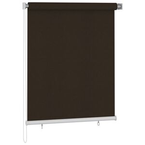 vidaXL Rolgordijn voor buiten 125(B)x140(H) cm bruin