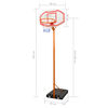 vidaXL Basketbalringset 305 cm