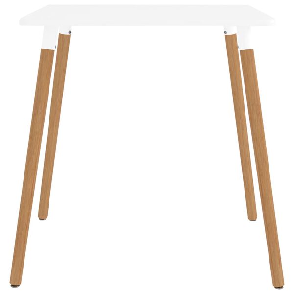 vidaXL 3-delige Eethoek zwart