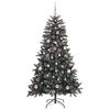 vidaXL Kunstkerstboom met 150 LED Groen 150 cm PVC en Plastic en Staal