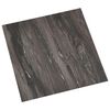 vidaXL Vloerplanken 55 pcs Donkergrijs 5,11 m&sup2; PVC