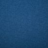 vidaXL Bank L-vormig 186x136x79 cm stof blauw