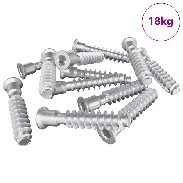vidaXL Hoofdkapbout 2900 pcs Zilver Staal