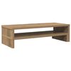 vidaXL Monitorstandaard 54x22x15 cm bewerkt hout artisanaal eikenkleur