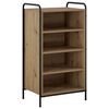 vidaXL Schoenenkast 51 x 36,5 x 93 cm Bewerkt hout Artisanaal eiken