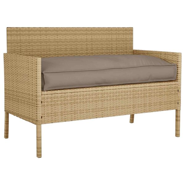 vidaXL Kussen Taupe 120 x 60 x 12 cm Oxford Stof