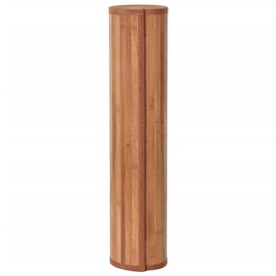 vidaXL Vloerkleed rechthoekig 60x200 cm bamboe naturel