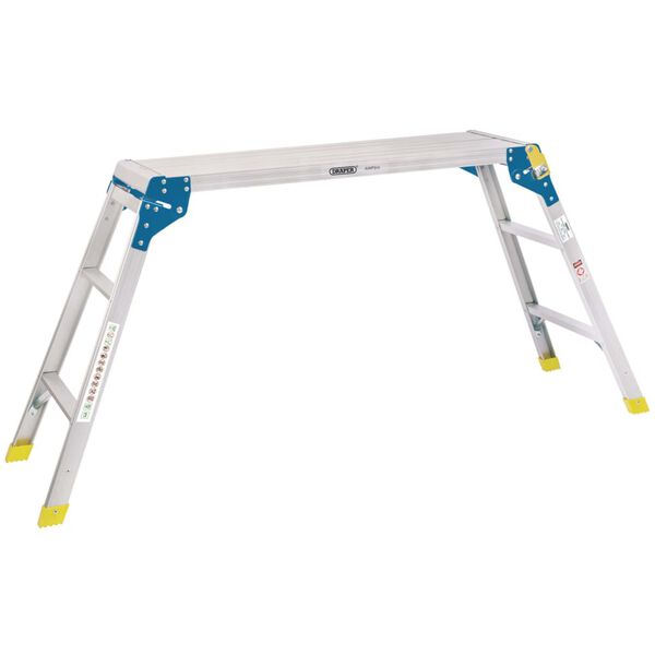 Draper Tools Werkplatform 3 treden 100x30x73 cm aluminium