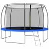 vidaXL Trampolineset rond 150 kg 366x80 cm