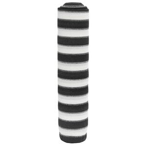 vidaXL Privacynet 75 g/m&sup2; 1,2x25 m HDPE antracietkleurig en wit