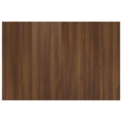 vidaXL Hoofdbord 120x1,5x80 cm bewerkt hout bruin eikenkleur
