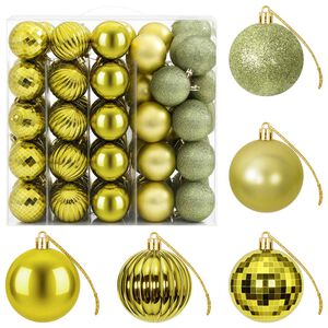 vidaXL Kerstballen set 75 st Lichtgroen 6 cm Polystyreen