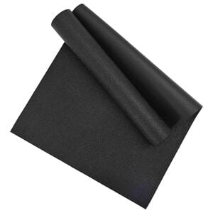 vidaXL Sportbeschermingsmat Zwart 120 x 60 x 0,6 cm PVC met hoge dichtheid