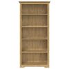vidaXL Boekenkast BODO Honingbruin 82 x 40 x 173 cm Bewerkt hout