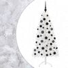 vidaXL Kunstmatige Inklapbare Kerstboom 150 cm 150 LED's Warmwit