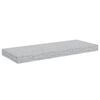 vidaXL Wandschap zwevend 60x23,5x3,8 cm MDF betongrijs