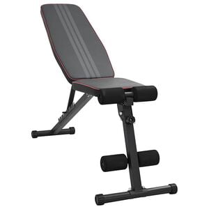 vidaXL Gewichtbank Zwart 131 x 41 x 110 cm Gepoedercoat staal