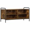 vidaXL Tv-meubel 140 x 39,5 x 50 cm Gerookt eiken Bewerkt hout