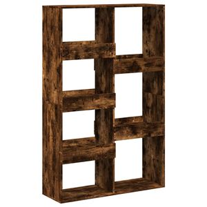 vidaXL kamerscherm 100x33x155,5 cm bewerkt hout gerookt eikenkleurig