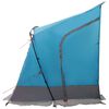 vidaXL Achterkleptent met dak Blauw 285 x 255 x 245 cm taft