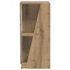 vidaXL Zijplank Artisan Eiken 33 x 32 x 70,5 cm Bewerkt hout