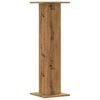 vidaXL Plantenstandaards 2 st 30x30x95 cm hout artisanaal eiken