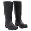 vidaXL Regenlaarzen maat 41 PVC zwart