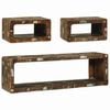 vidaXL Tv-meubelset 3 st Multikleur 100 x 30 x 32 cm