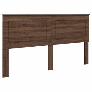 vidaXL Hoofdbord Bruine eik 100 cm Geconstrueerd hout