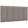 vidaXL Bedframe zonder matras "Hanko" 100x200 cm stof taupe