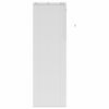 vidaXL Jaloezie Wit 85 x 250 cm 35 mm Massief Paulowniahout
