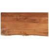 vidaXL Wastafelblad rechthoekig 120x60x3,8 massief acaciahout