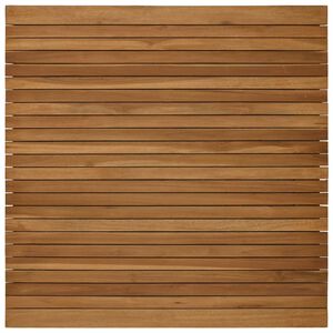 vidaXL Tafelblad 90 x 90 x 3,5 cm Vierkant Massief Teakhout Naturel
