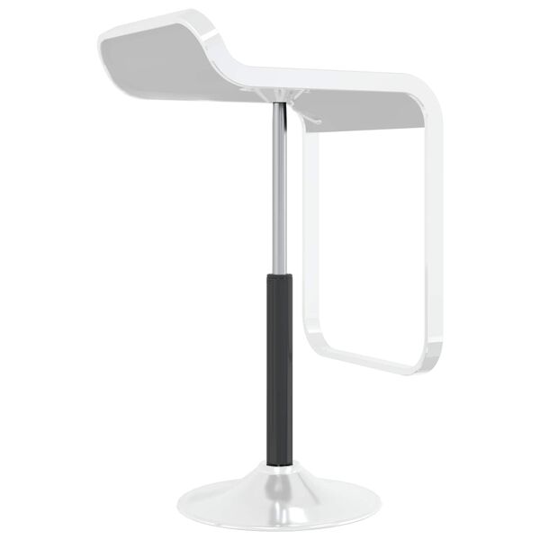 vidaXL Kantoorstoel gascilinder Zwart 21,5 cm IJzer