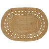 vidaXL Vloerkleden Naturel 122 x 183 cm Jute