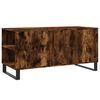 vidaXL Salontafel 102x44,5x50 cm bewerkt hout gerookt eikenkleurig