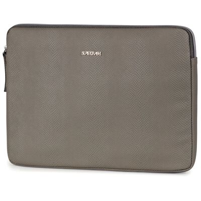 Stationery Team laptop sleeve Supertrash groen 24 x 33 cm