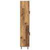 vidaXL Hoge kast 2 pcs Oud Hout Bewerkt hout