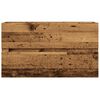 vidaXL Badkamerwandkast 80x38,5x45 cm bewerkt hout oud houtkleurig