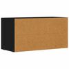 vidaXL TV-kast Zwart 80 x 35 x 40 cm Bewerkt hout