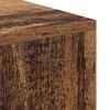 vidaXL Bureau met plank Oud Hout 102 x 50 x 75 cm Bewerkt hout