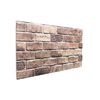 vidaXL Wandpanelen 10 st 100 x 50 cm Bruin en Grijs EPS-schuim
