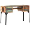 vidaXL Bureau 118x48x75 cm massief gerecycled hout