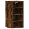 vidaXL Bovenkast Riga 30x29,5x60 cm bewerkt hout gerookt eikenkleurig