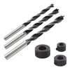 wolfcraft Deuvelboren met diepteaanslag 6, 8, 10 mm 3 st 2730000
