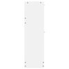 vidaXL Schoenenkast met 2 vakken hout wit