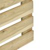 vidaXL Schuttingpaneel 180x180 cm ge&iuml;mpregneerd grenenhout