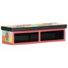 vidaXL TV Kast met plank Multikleur 80 x 30 x 22 cm Bewerkt hout